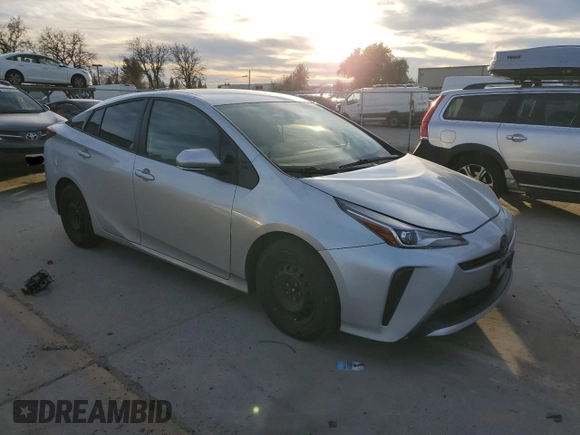 2022 Toyota Prius L Eco z VIN JTDKAMFU0N3161381, wystawiony jako Copart lot #41439605 z przebiegiem 172 864 mil mil oraz Szkoda całkowita • Salvage title. Historia ofert i sprzedaży dostępna na DreamBid. Obrazek 4.