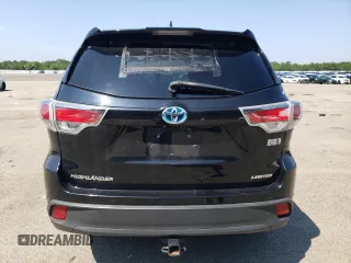 2016 Toyota Highlander Hybrid Limited with VIN 5TDDCRFH6GS016298, listed as a Copart auction lot 62487863 with 192,277 mi miles. Bid and sale history available at carsss.com. Image 6.
