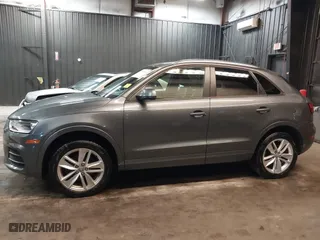 2017 Audi Q3 Premium with VIN WA1ECCFS2HR003006, listed as a IAAI auction lot 41947406 with 45,602 mi miles. Bid and sale history available at carsss.com. Image 15.