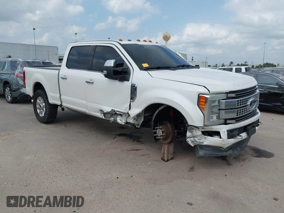 2017 Ford F-250 Lariat with VIN 1FT7W2BTXHEB75967, listed as a IAAI auction lot 42241525 with 181,780 mi miles and . Bid and sale history available at DreamBid. Image 1.
