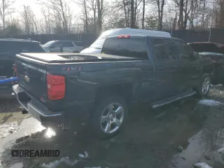 2018 Chevrolet Silverado 1500 LT with VIN 1GCUKREC4JF128159, listed as a Copart auction lot 44807225 with 89,885 mi miles and Salvage Title. Bid and sale history available at DreamBid. Image 3.