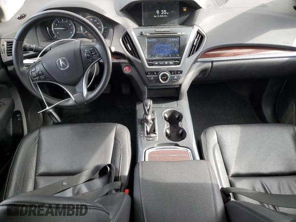2015 Acura MDX Tech Pkg with VIN 5FRYD4H4XFB023378, listed as a Copart auction lot 54727855 with 70,590 mi miles and Salvage Title. Bid and sale history available at carsss.com. Image 8.