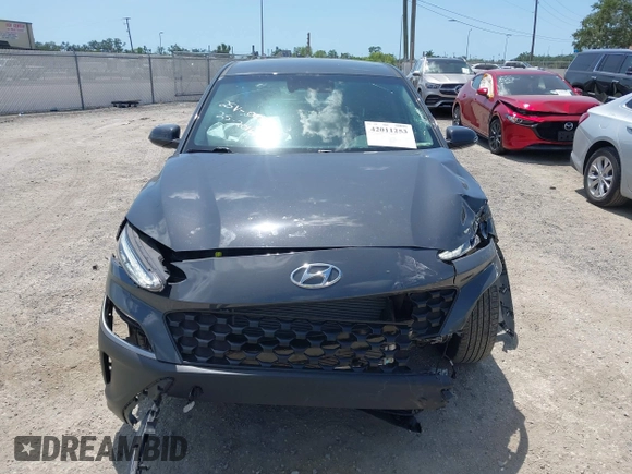 2023 Hyundai Kona SE with VIN KM8K2CAB4PU044179, listed as a IAAI auction lot 42011253 with 14,448 mi miles. Bid and sale history available at carsss.com. Image 11.