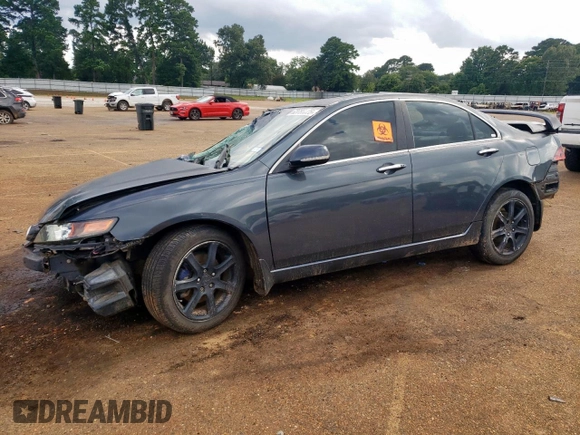 2005 Acura TSX z VIN JH4CL96845C024814, wystawiony jako Copart lot #63786025 z przebiegiem Nie podano mil oraz Nie do naprawy • Non repairable. Historia ofert i sprzedaży dostępna na DreamBid. Obrazek 1.