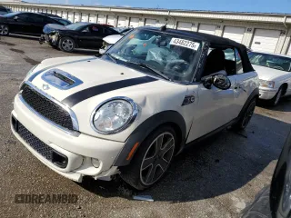 2011 MINI Convertible S with VIN WMWZP3C59BT249049, listed as a Copart auction lot 43482275 with 148,283 mi miles and Salvage Title. Bid and sale history available at DreamBid. Image 1.