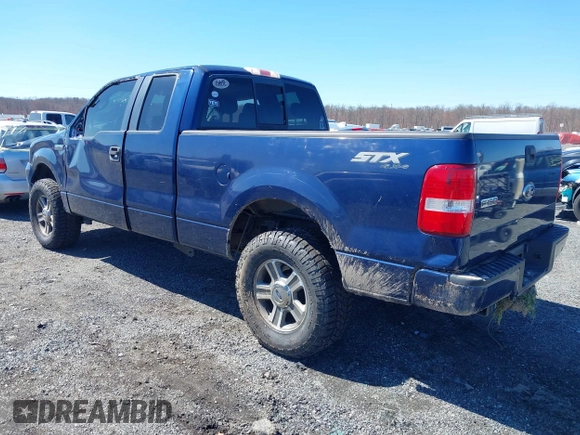 2008 Ford F-150 STX with VIN 1FTRX14W08FB44986, listed as a IAAI auction lot 41895539 with 152,647 mi miles. Bid and sale history available at carsss.com. Image 3.