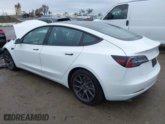 2023 Tesla Model 3 with VIN 5YJ3E1EA6PF432397, listed as a IAAI auction lot 41760895 with 15,692 mi miles and . Bid and sale history available at DreamBid. Image 3.