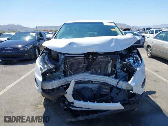 2018 Ford Edge SEL with VIN 2FMPK4J92JBB26496, listed as a IAAI auction lot 41999860 with 49,660 mi miles. Bid and sale history available at carsss.com. Image 6.