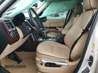 2010 Land Rover Range Rover HSE с VIN SALME1D43AA308421, выставлен на аукционе Copart как лот 54432765 с пробегом Не указан миль и Списание • Salvage title. История ставок и продаж доступна на DreamBid. Изображение 7.