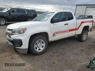 2021 Chevrolet Colorado 4WD Work Truck with VIN 1GCHTBEN1M1239180, listed as a Copart auction lot 66796574 with 97,949 mi miles and Salvage Title. Bid and sale history available at carsss.com. Image 1.