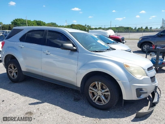 2010 Chevrolet Equinox LS with VIN 2CNALBEW5A6257034, listed as a IAAI auction lot 41829427 with 157,644 mi miles. Bid and sale history available at carsss.com. Image 1.