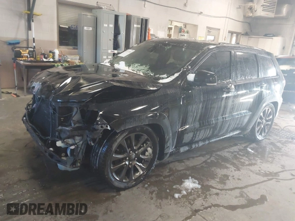 2018 Jeep Grand Cherokee High Altitude with VIN 1C4RJFCT3JC499440, listed as a IAAI auction lot 41577389 with 81,405 mi miles. Bid and sale history available at carsss.com. Image 2.