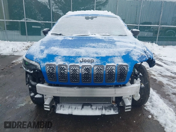 2021 Jeep Cherokee Latitude Lux with VIN 1C4PJMMX0MD183196, listed as a IAAI auction lot 41578343 with 59,250 mi miles and . Bid and sale history available at carsss.com. Image 13.