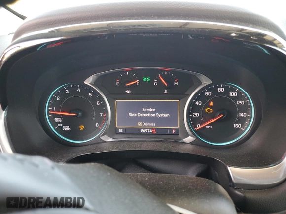 2020 Chevrolet Traverse LT Cloth with VIN 1GNEVGKW9LJ247007, listed as a Copart auction lot 52668885 with 86,974 mi miles and Salvage Title. Bid and sale history available at carsss.com. Image 9.