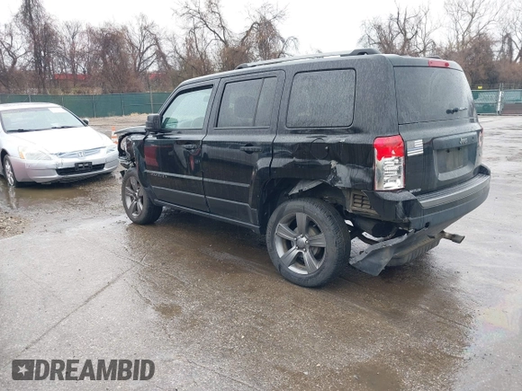 2017 Jeep Patriot Sport with VIN 1C4NJPBA1HD208653, listed as a IAAI auction lot 41864826 with 77,196 mi miles. Bid and sale history available at carsss.com. Image 3.
