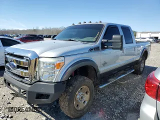 2016 Ford Super Duty F-250 SRW Lariat with VIN 1FT7W2BTXGEB72629, listed as a Copart auction lot 47530705 with 159,520 mi miles and Salvage Title. Bid and sale history available at carsss.com. Image 1.