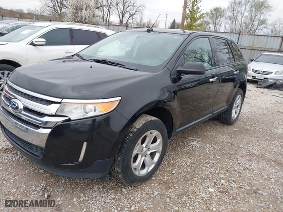 2011 Ford Edge SEL with VIN 2FMDK3JC1BBB10607, listed as a IAAI auction lot 41925447 with 173,423 mi miles. Bid and sale history available at carsss.com. Image 2.