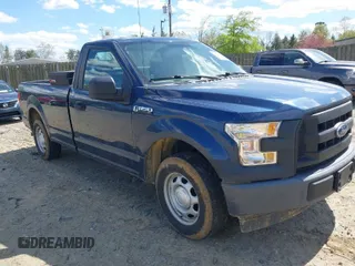 2017 Ford F-150 XL with VIN 1FTMF1C83HKD96674, listed as a IAAI auction lot 42061576 with 232,899 mi miles. Bid and sale history available at carsss.com. Image 1.