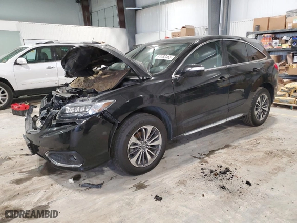 2017 Acura RDX w/Advance Pkg with VIN 5J8TB3H73HL015338, listed as a Copart auction lot 41452465 with 86,907 mi miles and Salvage Title. Bid and sale history available at carsss.com. Image 1.