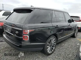 2021 Land Rover Range Rover with VIN SALGS5SE6MA440585, listed as a Copart auction lot 74560844 with Not provided miles and Non repairable. Bid and sale history available at DreamBid. Image 3.