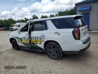 2023 Chevrolet Tahoe Commercial with VIN 1GNSCLED3PR287571, listed as a Copart auction lot 57017855 with 49,620 mi miles and Non repairable. Bid and sale history available at DreamBid. Image 2.