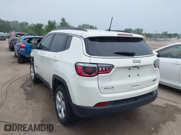 2018 Jeep Compass Latitude с VIN 3C4NJDBB4JT453583, выставлен на аукционе IAAI как лот 42501931 с пробегом 57 094 миль миль и . История ставок и продаж доступна на DreamBid. Изображение 3.