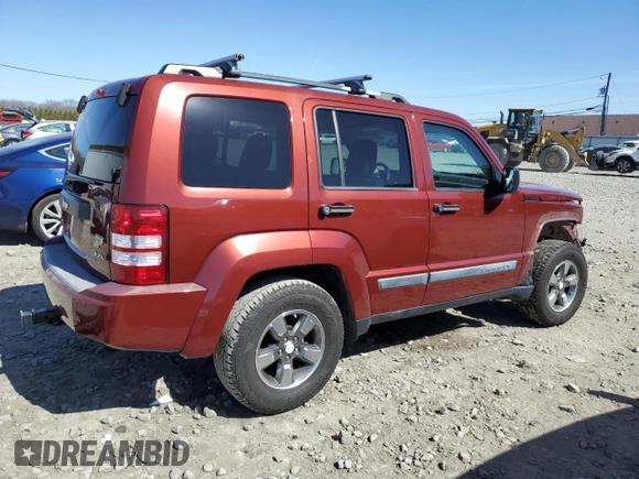 2008 Jeep Liberty Sport z VIN 1J8GN28K58W257772, wystawiony jako Copart lot #49958345 z przebiegiem 172 453 mil mil oraz Szkoda całkowita • Salvage title. Historia ofert i sprzedaży dostępna na DreamBid. Obrazek 3.