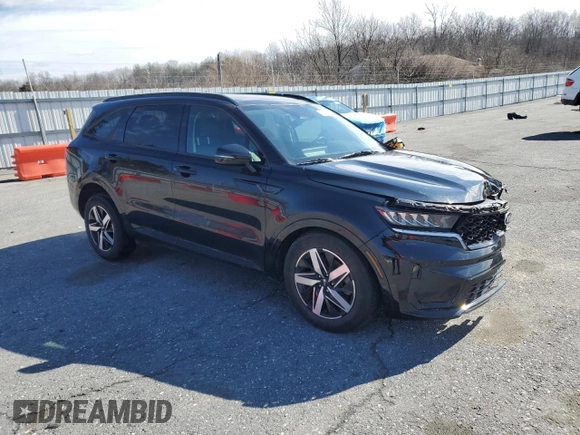 2021 Kia Sorento S with VIN 5XYRL4LCXMG009364, listed as a Copart auction lot 45799705 with 37,641 mi miles and Salvage Title. Bid and sale history available at DreamBid. Image 4.
