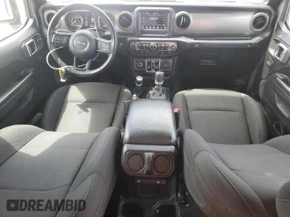 2020 Jeep Wrangler Unlimited Willys z VIN 1C4HJXDG5LW216718, wystawiony jako Copart lot #53144705 z przebiegiem 27 932 mil mil oraz Czysty tytuł • Clean title. Historia ofert i sprzedaży dostępna na DreamBid. Obrazek 8.