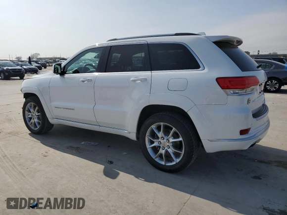 2015 Jeep Grand Cherokee Summit with VIN 1C4RJEJG9FC755474, listed as a Copart auction lot 44393085 with 56,163 mi miles and Salvage title. Bid and sale history available at DreamBid. Image 2.