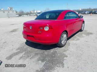2009 Volkswagen Eos Komfort with VIN WVWBA71F39V008482, listed as a IAAI auction lot 42047734 with 109,307 mi miles and . Bid and sale history available at DreamBid. Image 4.