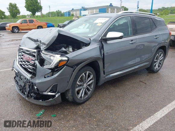 2020 GMC Terrain Denali with VIN 3GKALXEX9LL137492, listed as a IAAI auction lot 42126393 with 47,075 mi miles and . Bid and sale history available at DreamBid. Image 2.
