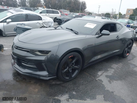 2017 Chevrolet Camaro 1LT with VIN 1G1FB1RX5H0216019, listed as a IAAI auction lot 41881997 with 84,505 mi miles. Bid and sale history available at carsss.com. Image 17.