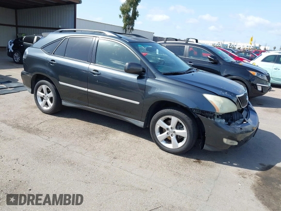 2007 Lexus RX 350 with VIN JTJGK31U970002140, listed as a IAAI auction lot 41939945 with 163,969 mi miles. Bid and sale history available at carsss.com. Image 1.