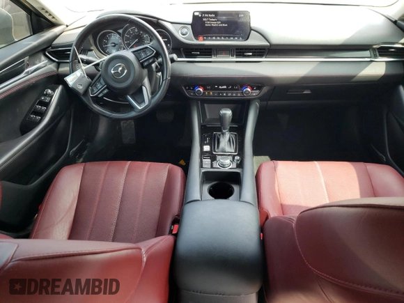 2021 Mazda 6 Grand Touring Reserve with VIN JM1GL1WY4M1616390, listed as a Copart auction lot 68140444 with 21,674 mi miles and Salvage Title. Bid and sale history available at DreamBid. Image 8.