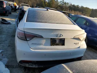 2017 Hyundai Sonata Hybrid Limited with VIN KMHE34L34HA065123, listed as a Copart auction lot 71990642 with 0 mi miles. Bid and sale history available at carsss.com. Image 6.