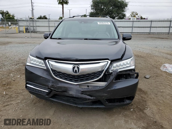 2014 Acura MDX Technology с VIN 5FRYD4H45EB036067, выставлен на аукционе Copart как лот 59364315 с пробегом 143 605 миль миль и Списание • Salvage title. История ставок и продаж доступна на DreamBid. Изображение 5.
