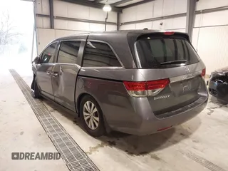 2015 Honda Odyssey EX-L with VIN 5FNRL5H65FB126479, listed as a IAAI auction lot 38993955 with 196,199 mi miles and . Bid and sale history available at carsss.com. Image 3.