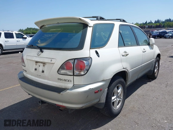 2002 Lexus RX 300 with VIN JTJHF10U620289542, listed as a IAAI auction lot 42182638 with 228,451 mi miles. Bid and sale history available at carsss.com. Image 4.