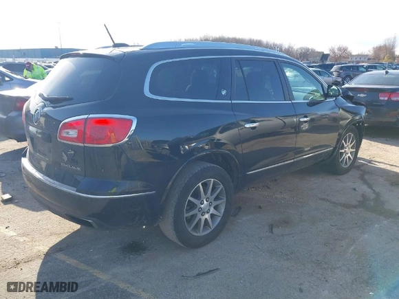2017 Buick Enclave Convenience with VIN 5GAKRAKD7HJ326289, listed as a IAAI auction lot 41764625 with 119,514 mi miles. Bid and sale history available at carsss.com. Image 4.