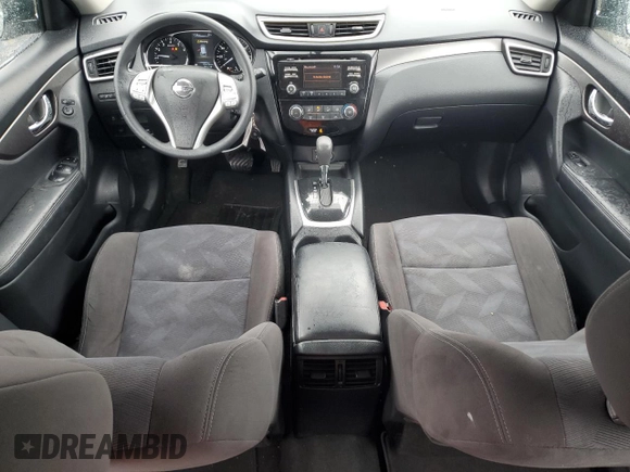 2015 Nissan Rogue SV with VIN KNMAT2MV7FP545416, listed as a Copart auction lot 51948015 with 138,476 mi miles and Salvage Title. Bid and sale history available at DreamBid. Image 8.