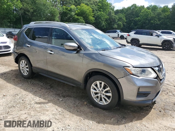 2020 Nissan Rogue SV with VIN KNMAT2MT1LP541484, listed as a Copart auction lot 59586485 with 113,060 mi miles and Salvage title. Bid and sale history available at DreamBid. Image 4.