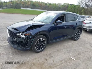 2022 Mazda CX-5 2.5 S Premium Plus Package with VIN JM3KFBEM1N0527915, listed as a IAAI auction lot 41942476 with 40,145 mi miles. Bid and sale history available at carsss.com. Image 17.