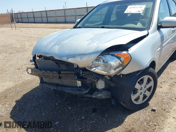 2011 Hyundai Accent GLS with VIN KMHCN4AC1BU614514, listed as a IAAI auction lot 41981776 with 86,182 mi miles. Bid and sale history available at carsss.com. Image 6.