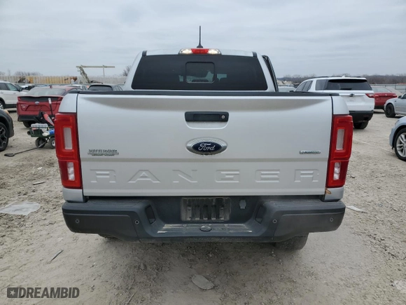 2019 Ford Ranger XL with VIN 1FTER4FH8KLA79340, listed as a Copart auction lot 44742265 with 33,519 mi miles and Salvage Title. Bid and sale history available at carsss.com. Image 6.