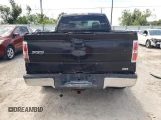 2010 Ford F-150 XL with VIN 1FTFX1CV4AFB32857, listed as a Copart auction lot 65093544 with 124,659 mi miles and Clean Title. Bid and sale history available at carsss.com. Image 6.