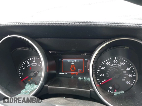2018 Ford Mustang EcoBoost Premium with VIN 1FATP8UH5J5111239, listed as a IAAI auction lot 42021034 with 96,986 mi miles and . Bid and sale history available at DreamBid. Image 7.