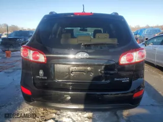 2011 Hyundai Santa Fe GLS with VIN 5XYZGDAB3BG087335, listed as a Copart auction lot 46482735 with 273,086 mi miles and Salvage Title. Bid and sale history available at carsss.com. Image 6.