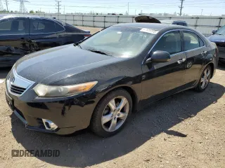 2012 Acura TSX Technology with VIN JH4CU2F68CC023889, listed as a Copart auction lot 57530385 with 119,594 mi miles and Salvage title. Bid and sale history available at DreamBid. Image 1.