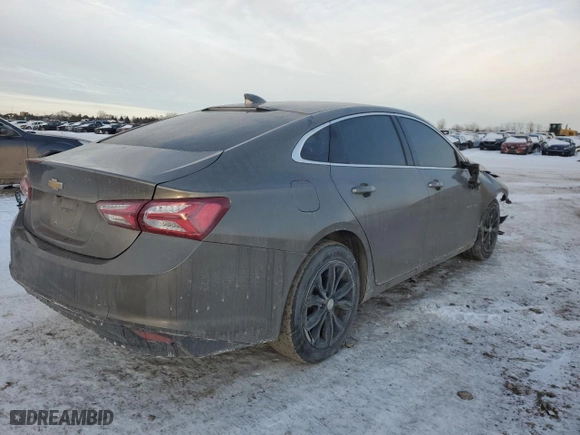 2020 Chevrolet Malibu LT with VIN 1G1ZD5STXLF021027, listed as a Copart auction lot 45509905 with 94,937 mi miles and Salvage Title. Bid and sale history available at carsss.com. Image 3.